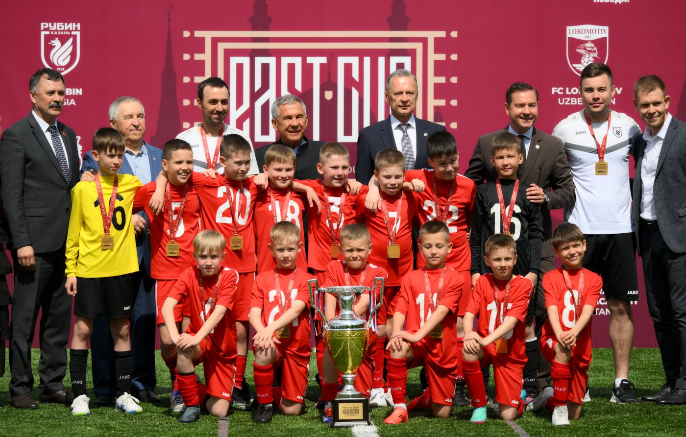 KAZANFORUM 2025. Awarding ceremony at the OIC countries' children's soccer tournament