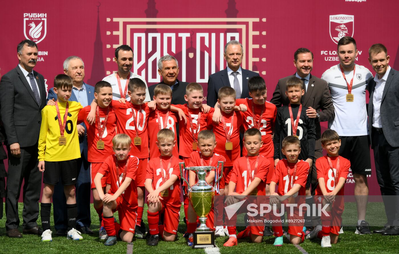 KAZANFORUM 2025. Awarding ceremony at the OIC countries' children's soccer tournament