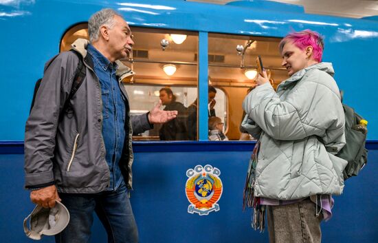 Russia Moscow Metro Anniversary
