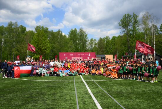 KAZANFORUM 2025. Awarding ceremony at the OIC countries' children's soccer tournament