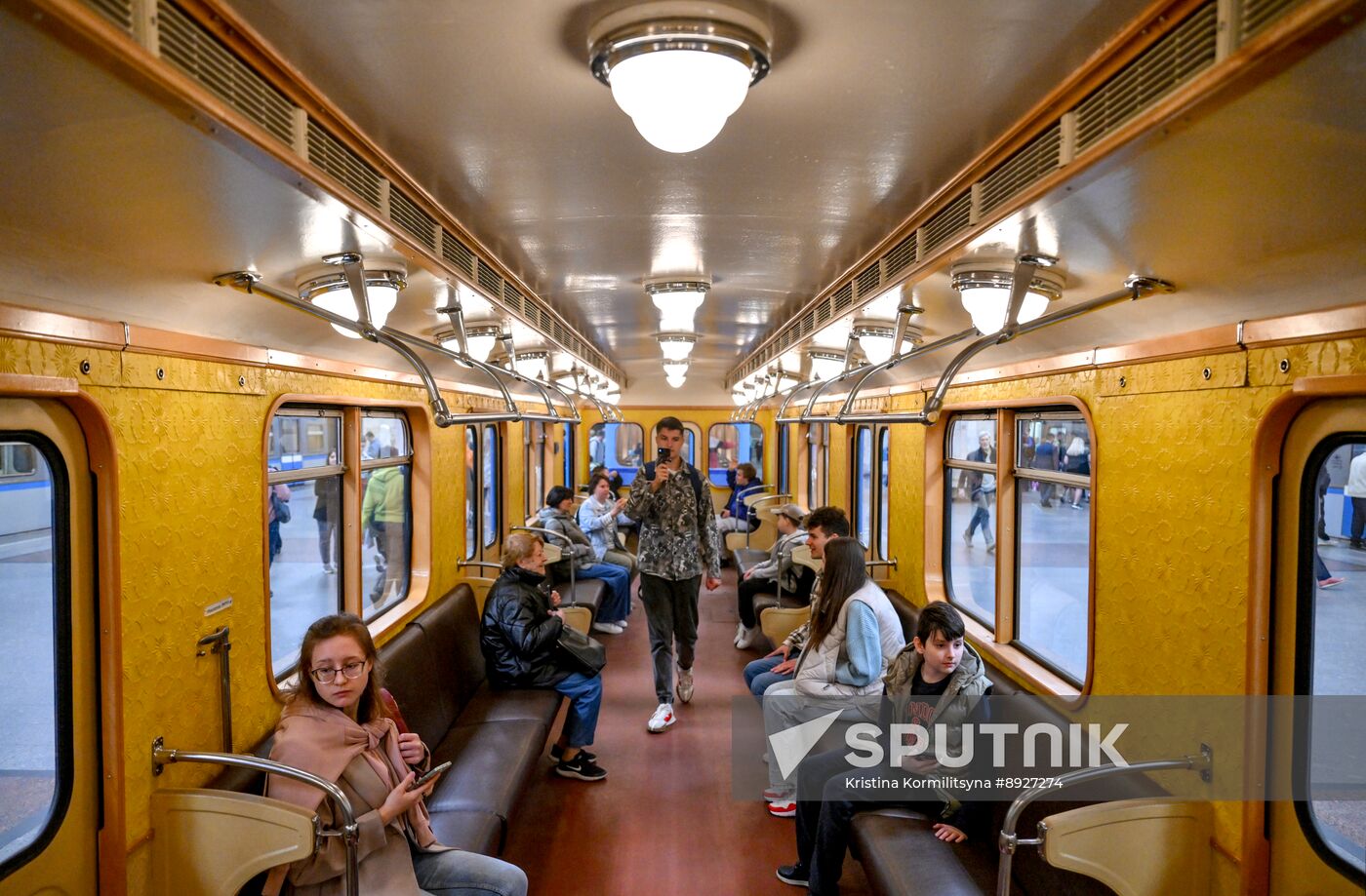 Russia Moscow Metro Anniversary