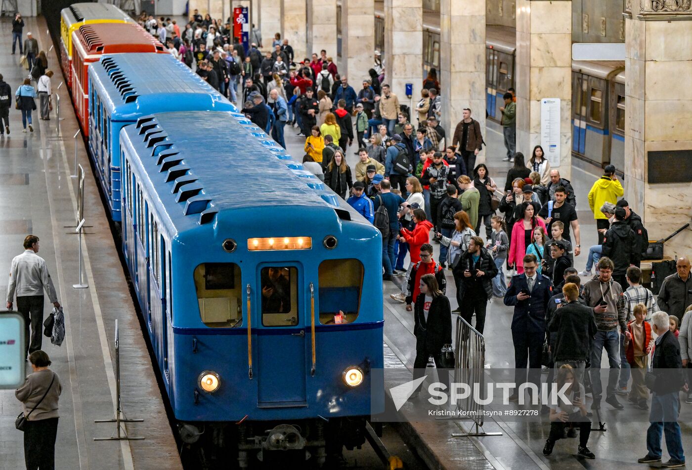 Russia Moscow Metro Anniversary