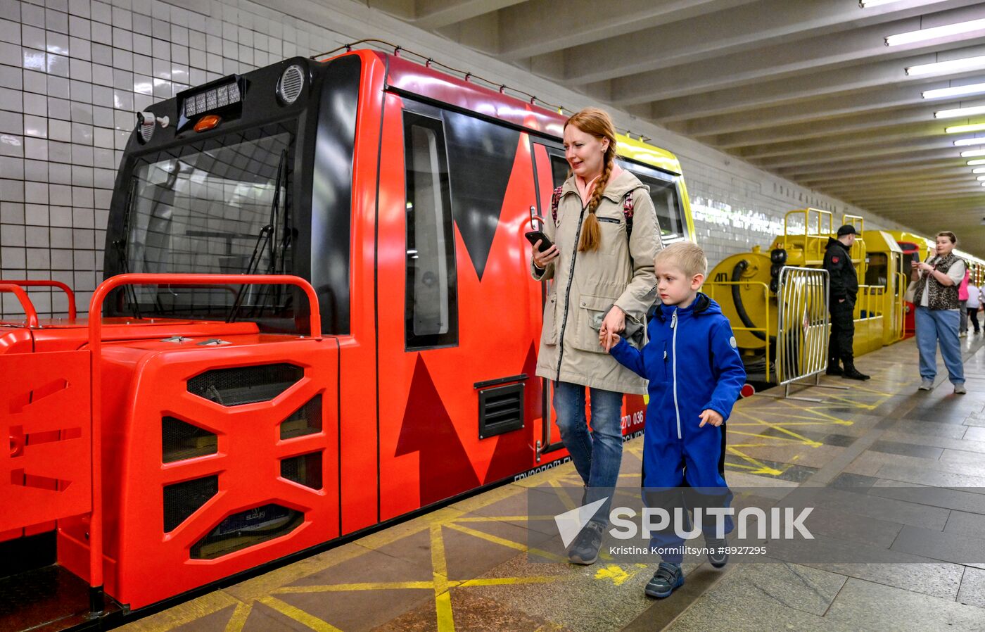 Russia Moscow Metro Anniversary