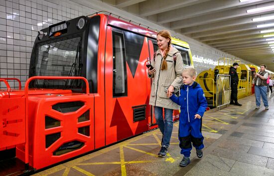 Russia Moscow Metro Anniversary