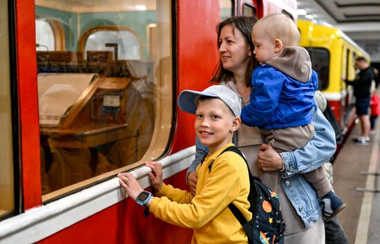 Russia Moscow Metro Anniversary