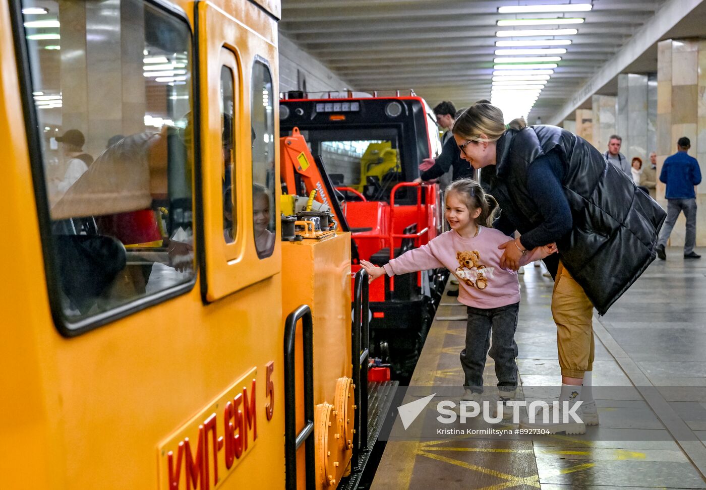 Russia Moscow Metro Anniversary