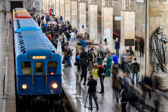 Russia Moscow Metro Anniversary