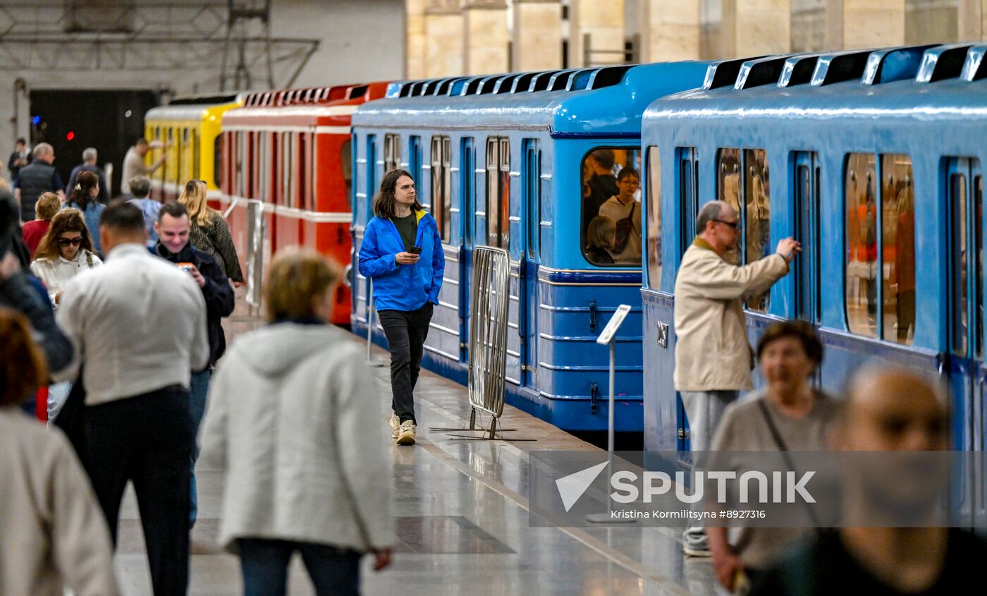 Russia Moscow Metro Anniversary