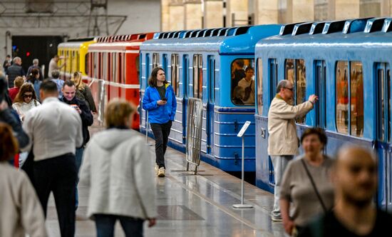 Russia Moscow Metro Anniversary