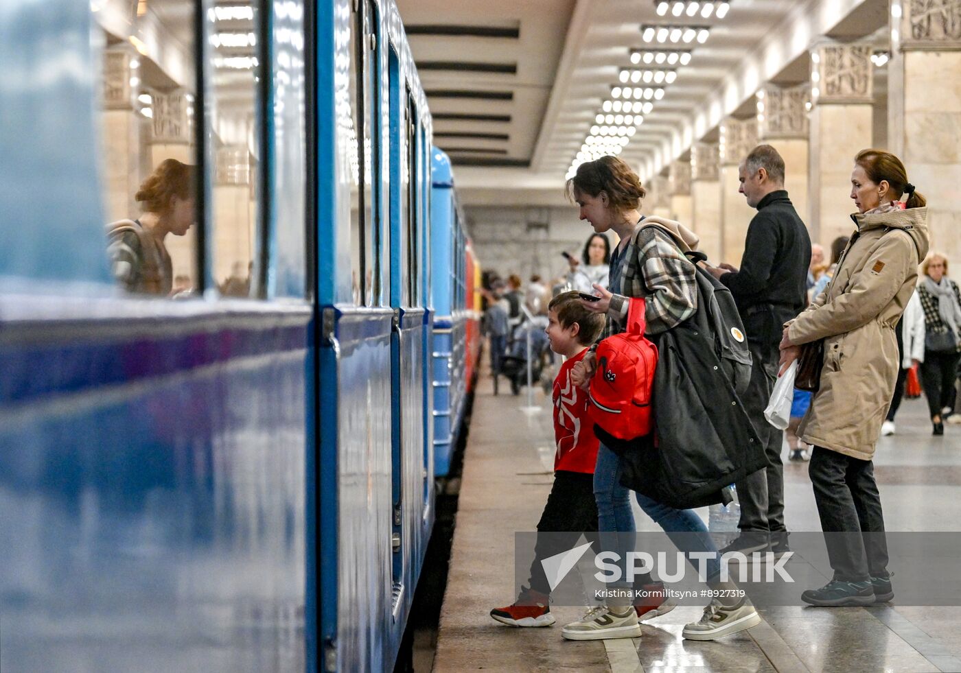 Russia Moscow Metro Anniversary