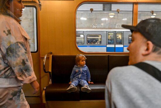 Russia Moscow Metro Anniversary