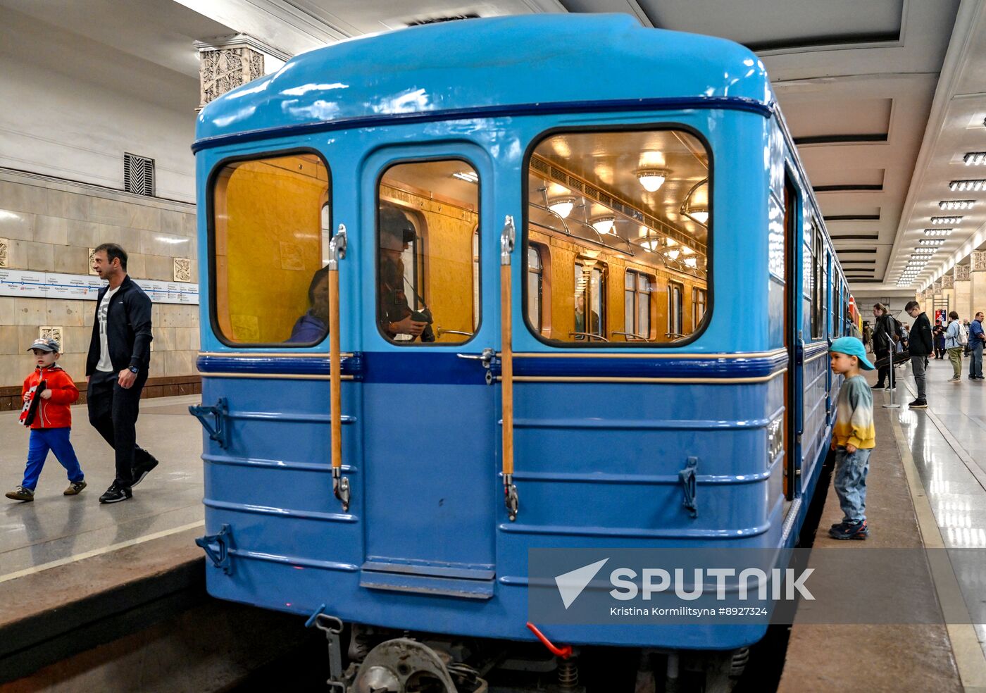 Russia Moscow Metro Anniversary