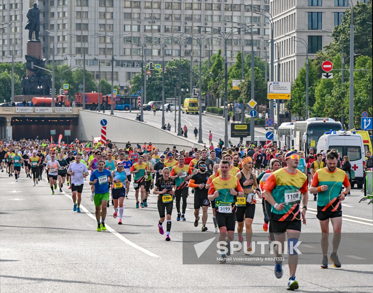 Russia Athletics Relay Race