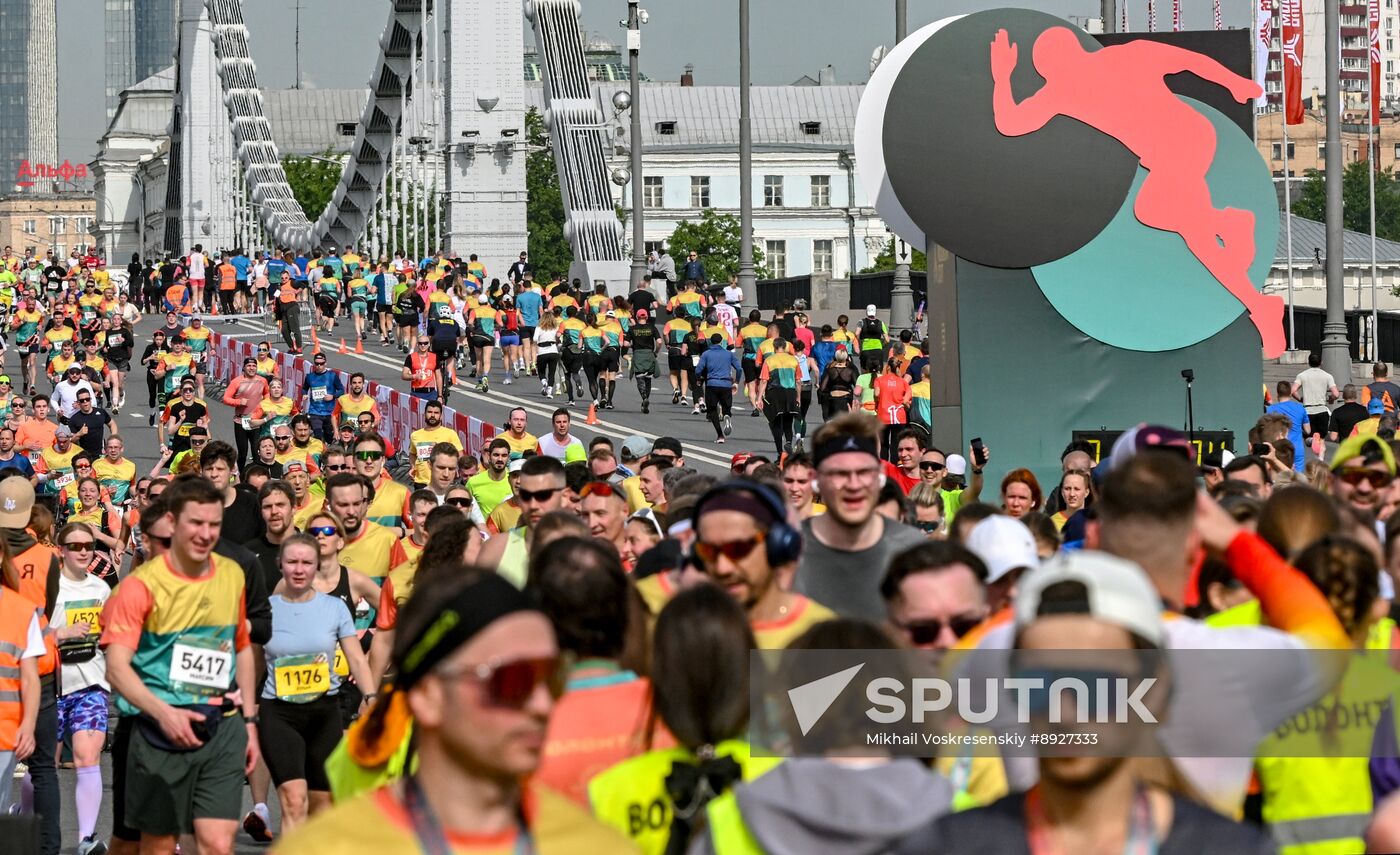 Russia Athletics Relay Race