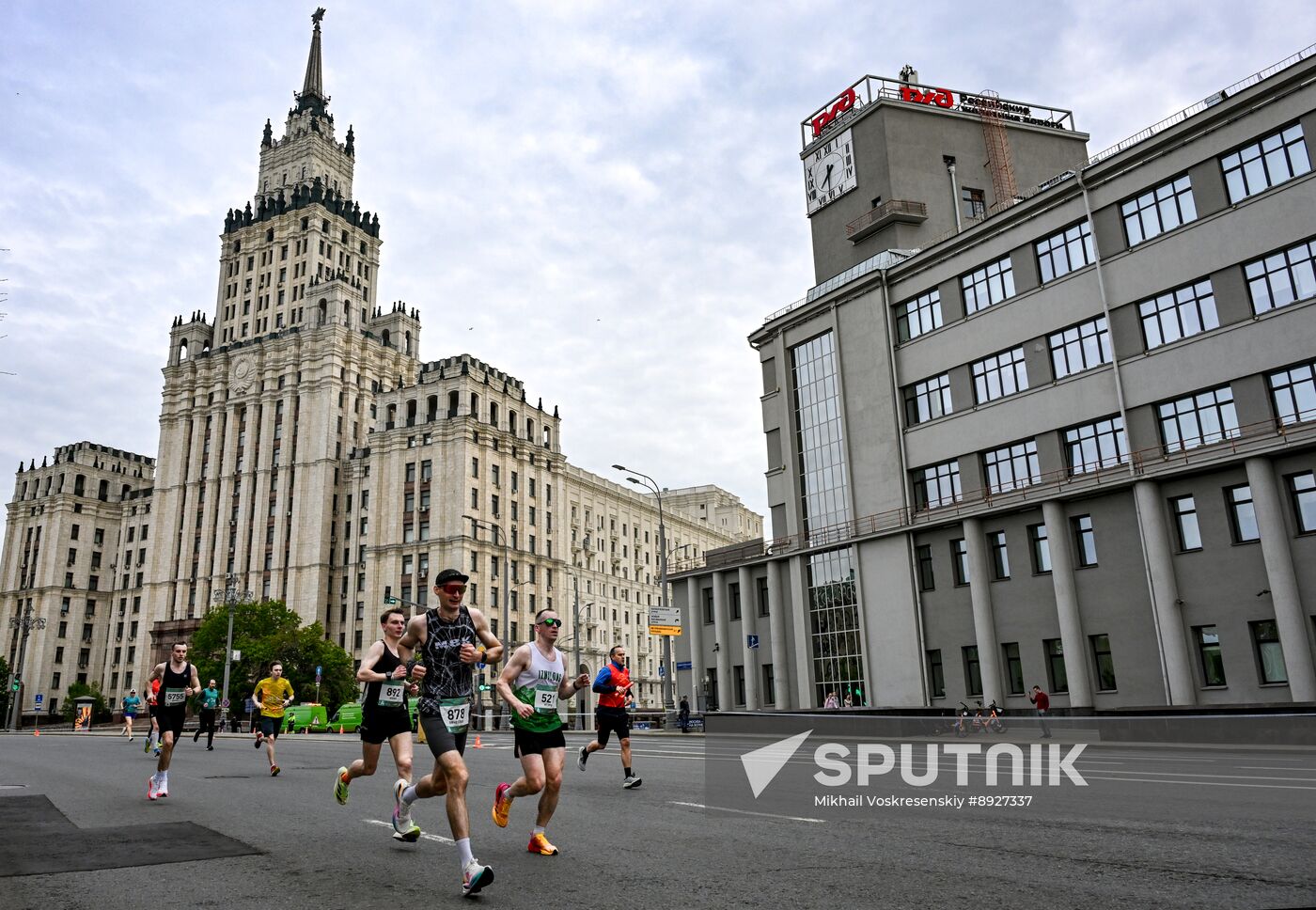 Russia Athletics Relay Race