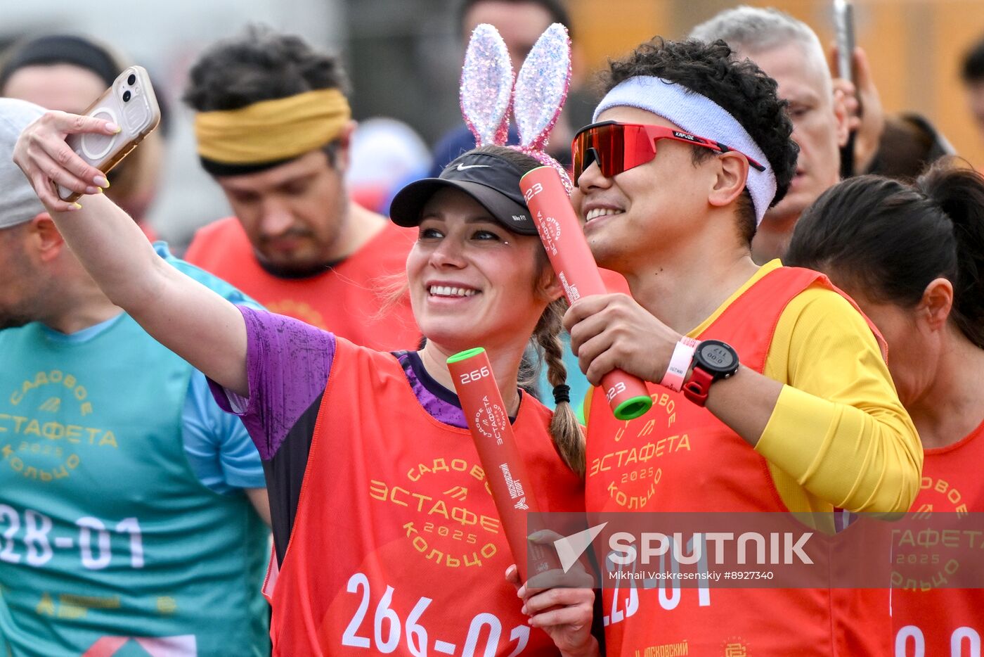 Russia Athletics Relay Race