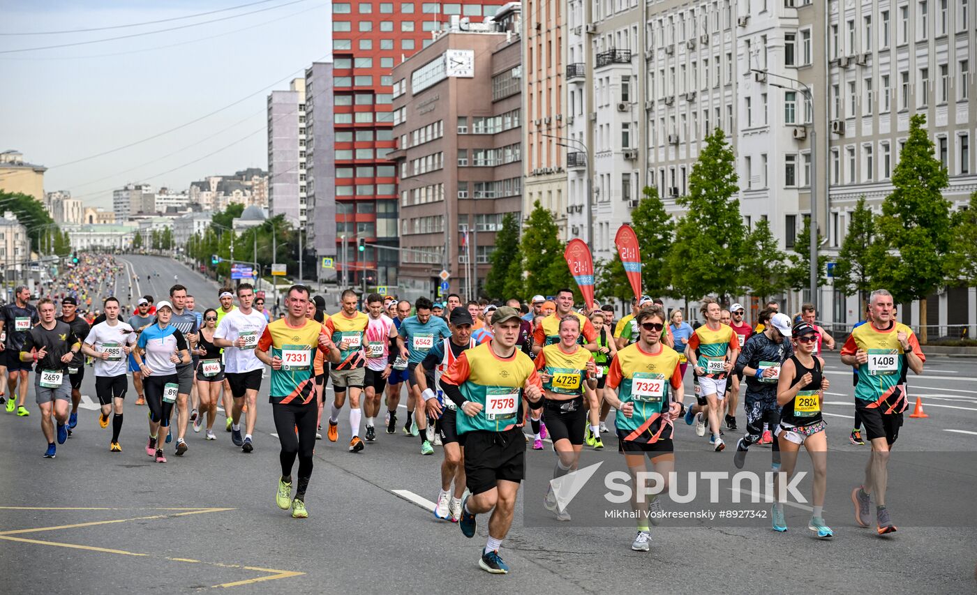 Russia Athletics Relay Race