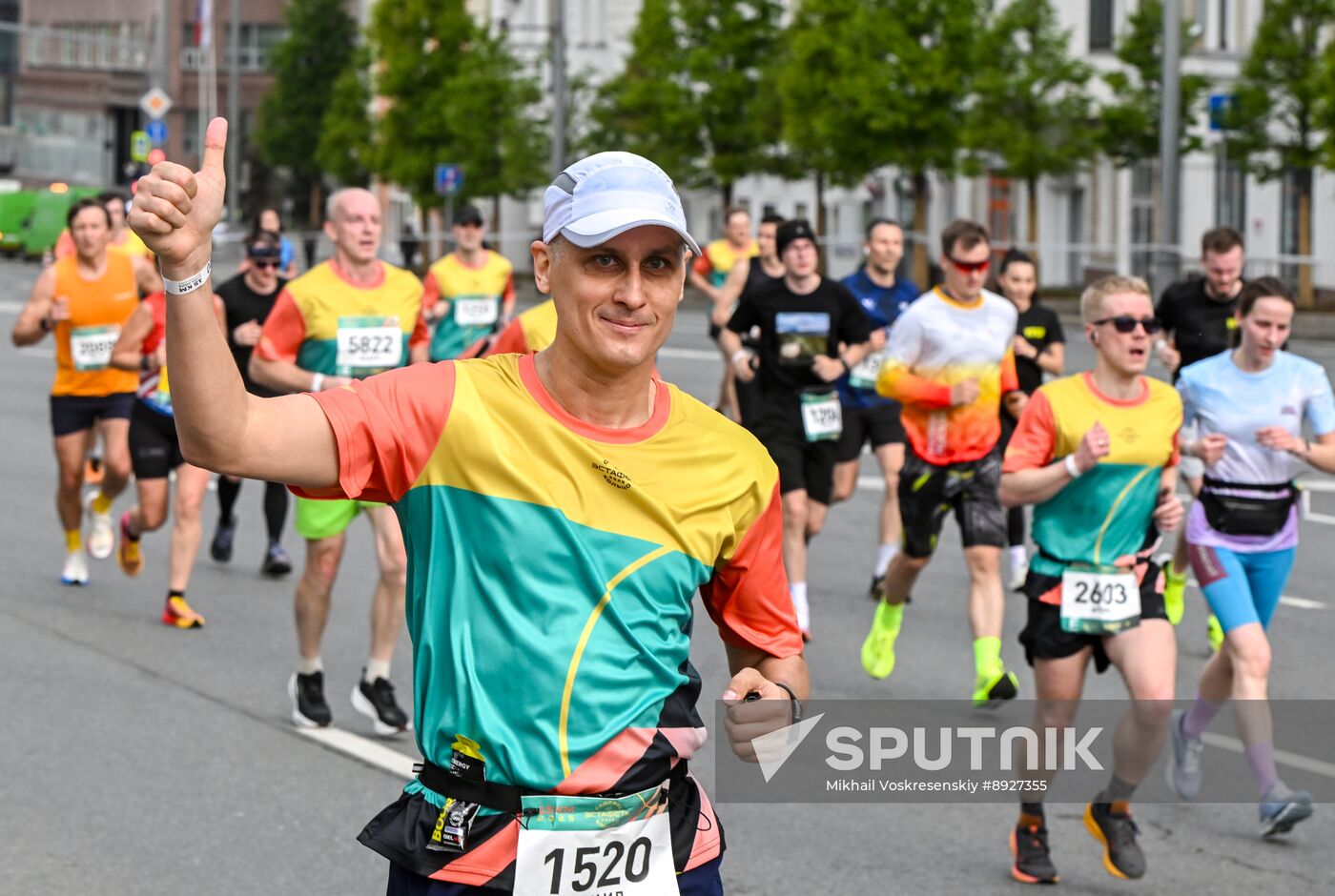 Russia Athletics Relay Race