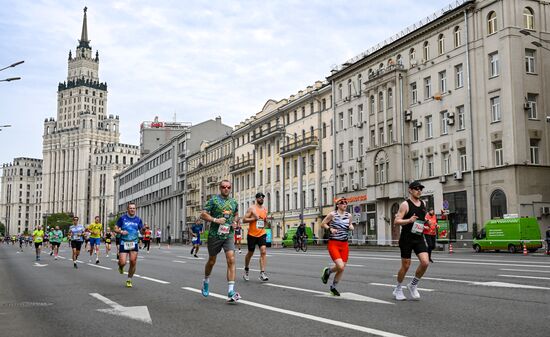 Russia Athletics Relay Race
