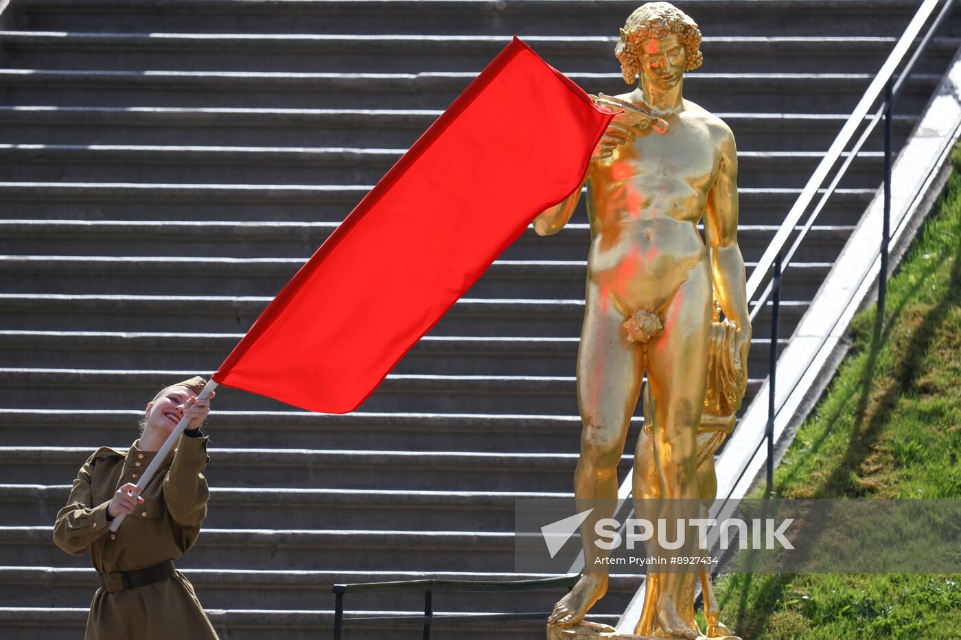 Russia Fountain Season