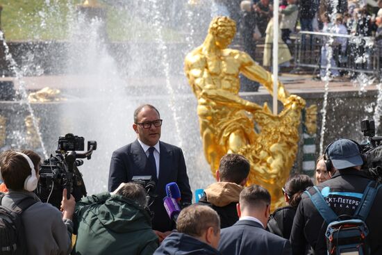 Russia Fountain Season