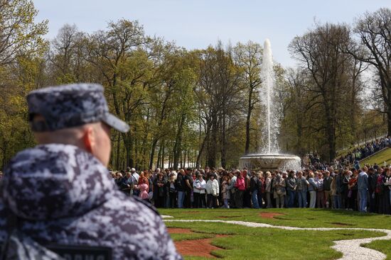 Russia Fountain Season