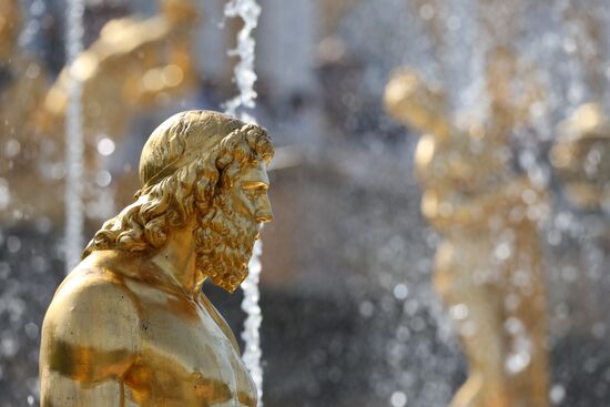 Russia Fountain Season