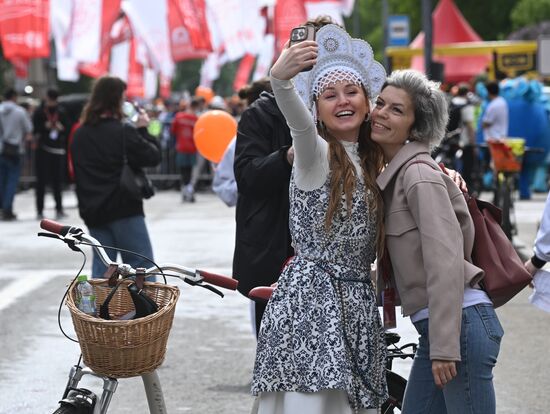 Russia Spring Bicycle Festival