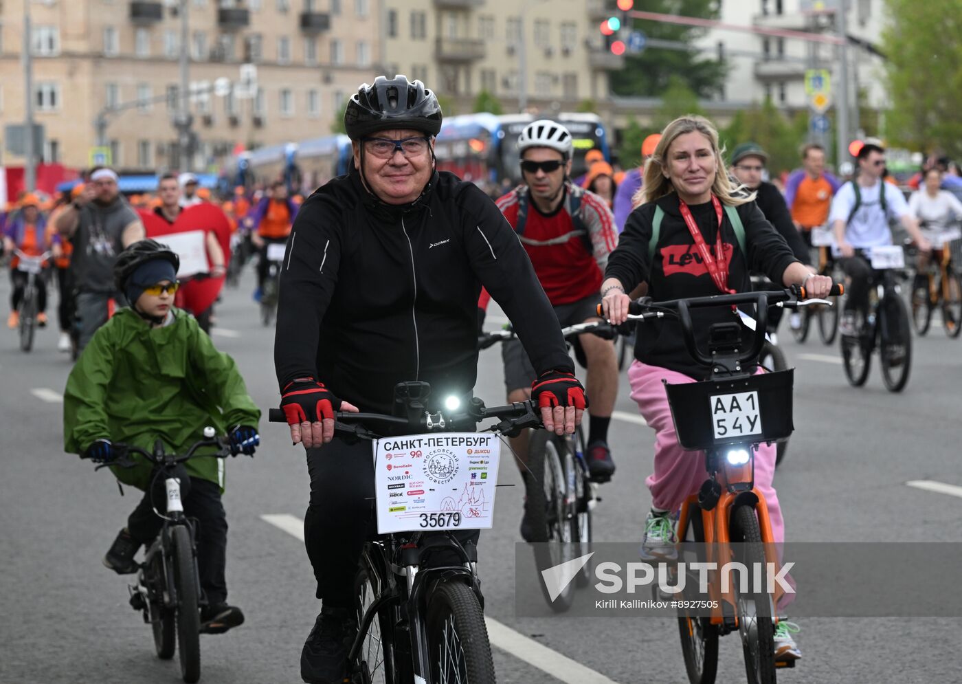 Russia Spring Bicycle Festival