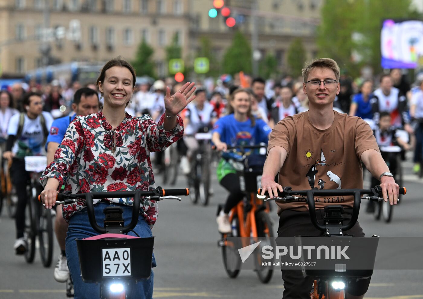 Russia Spring Bicycle Festival