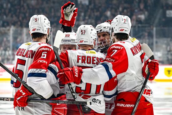 Russia Ice Hockey Kontinental League Traktor - Lokomotiv