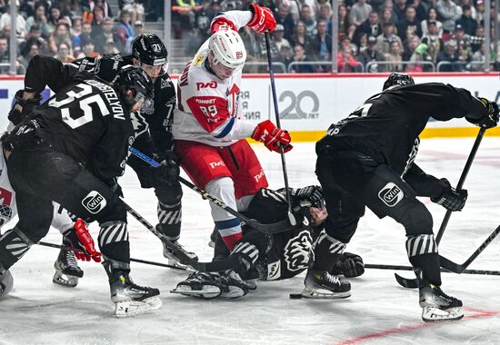 Russia Ice Hockey Kontinental League Traktor - Lokomotiv