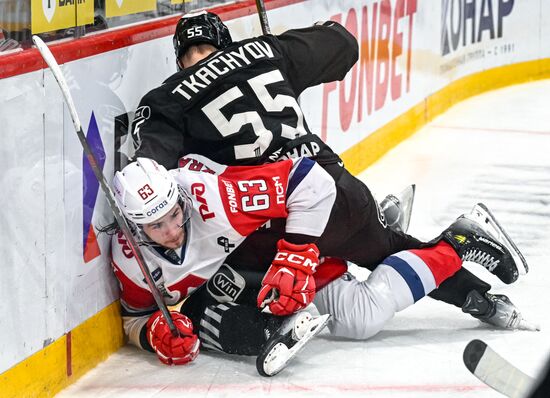 Russia Ice Hockey Kontinental League Traktor - Lokomotiv