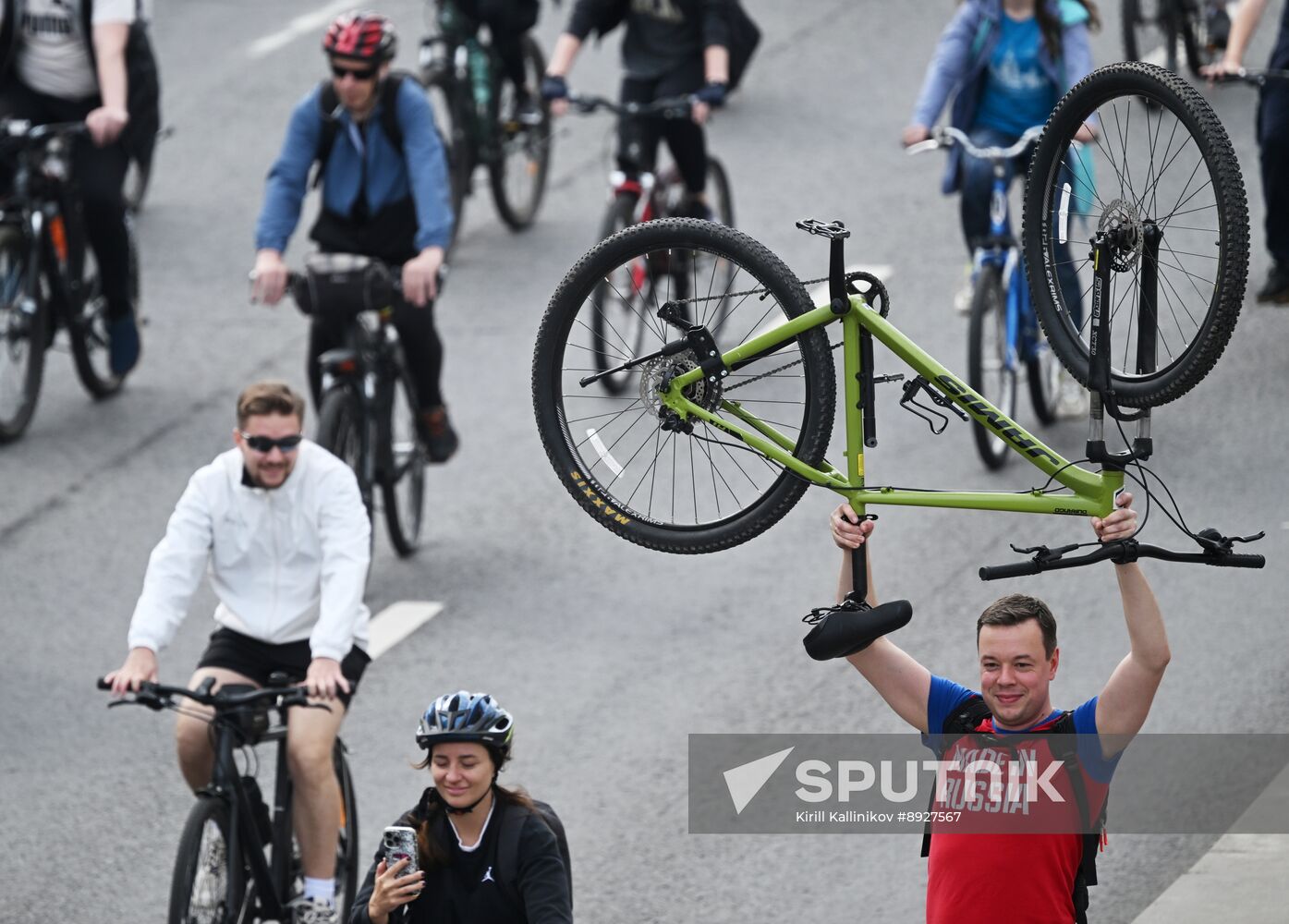 Russia Spring Bicycle Festival