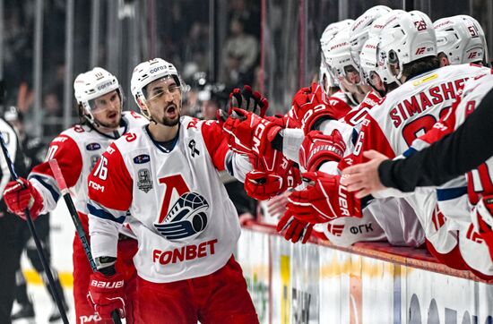 Russia Ice Hockey Kontinental League Traktor - Lokomotiv