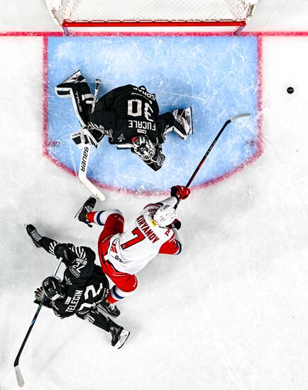 Russia Ice Hockey Kontinental League Traktor - Lokomotiv
