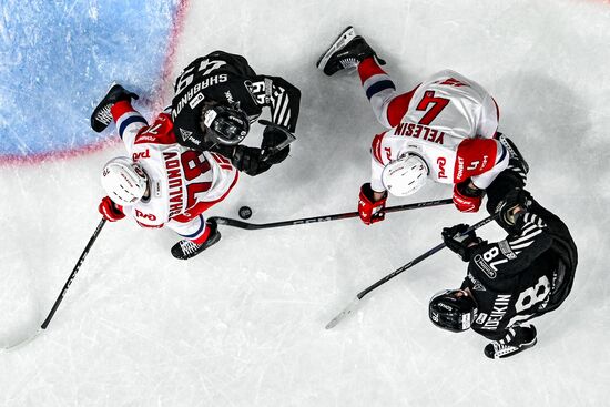 Russia Ice Hockey Kontinental League Traktor - Lokomotiv