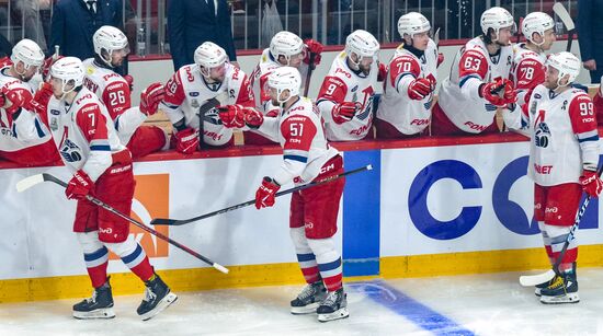Russia Ice Hockey Kontinental League Traktor - Lokomotiv