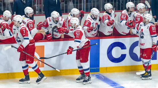 Russia Ice Hockey Kontinental League Traktor - Lokomotiv