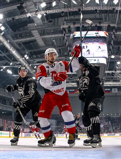 Russia Ice Hockey Kontinental League Traktor - Lokomotiv
