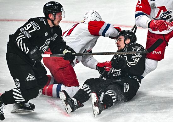 Russia Ice Hockey Kontinental League Traktor - Lokomotiv