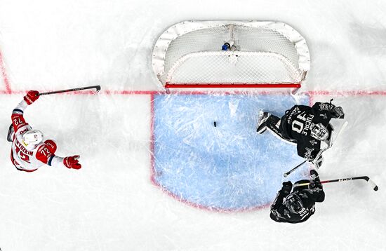 Russia Ice Hockey Kontinental League Traktor - Lokomotiv