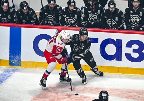 Russia Ice Hockey Kontinental League Traktor - Lokomotiv