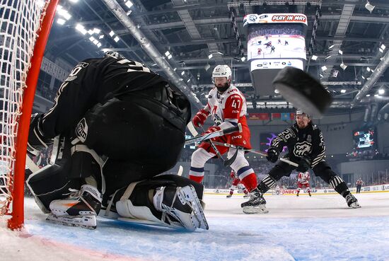 Russia Ice Hockey Kontinental League Traktor - Lokomotiv