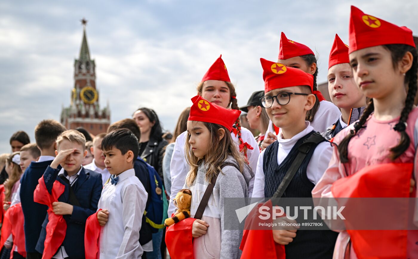 Russia Pioneers Inauguration Ceremony