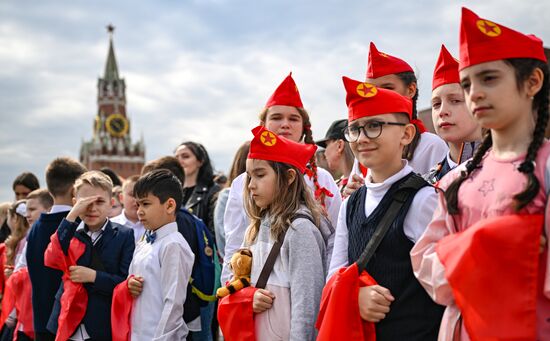 Russia Pioneers Inauguration Ceremony