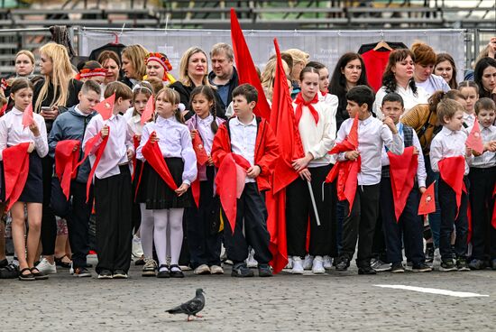 Russia Pioneers Inauguration Ceremony