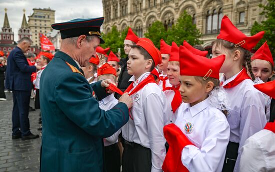 Russia Pioneers Inauguration Ceremony