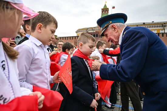 Russia Pioneers Inauguration Ceremony