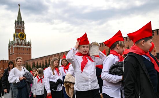 Russia Pioneers Inauguration Ceremony